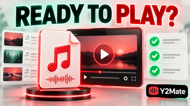 A completed media file and playback verification checklist with a ready to play headline